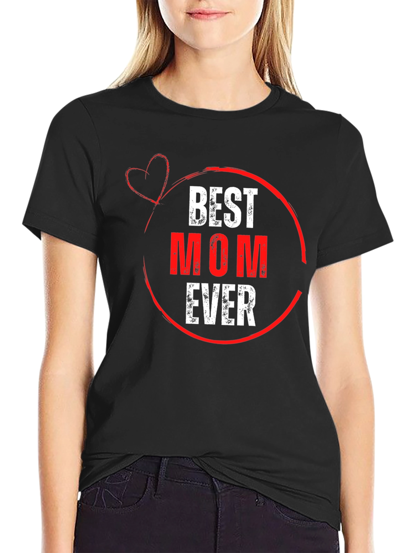 Best Mom Ever Black T-Shirt