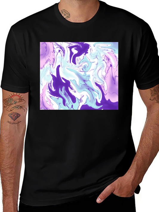 Abstract Swirl T-Shirt - Soft Stylish Graphic Tee