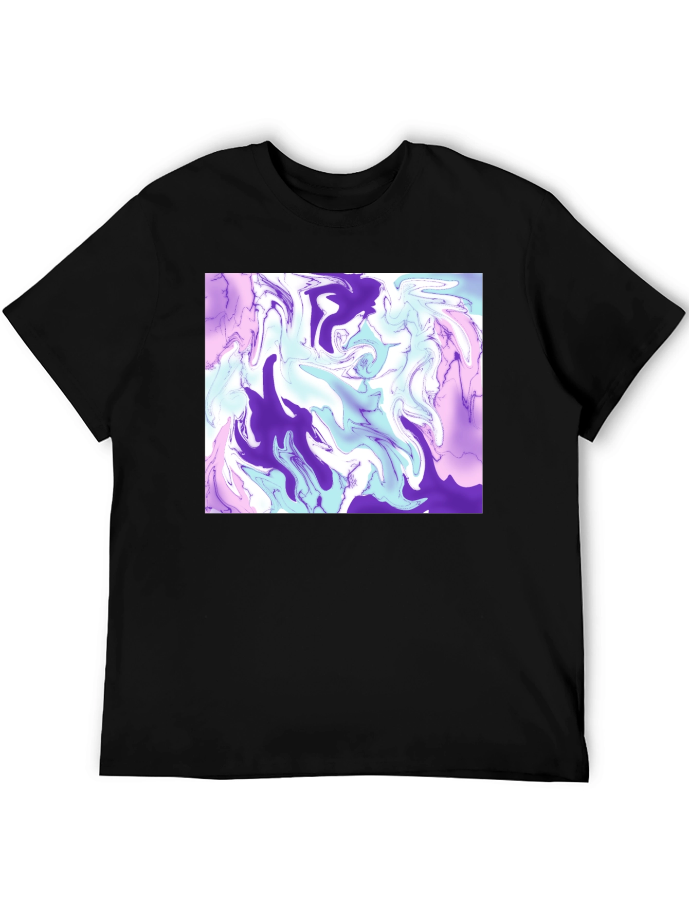 Abstract Swirl T-Shirt - Soft Stylish Graphic Tee