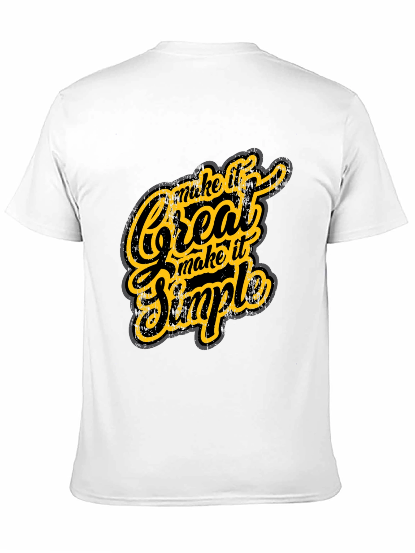 Make it Great Simple T-Shirt - Graphic Tee
