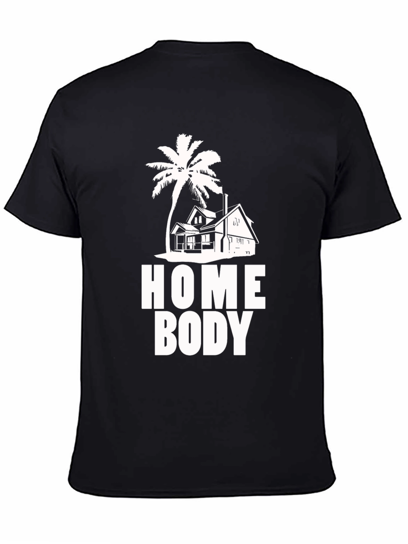 Home Body T-Shirt - Tropical Island House Tee