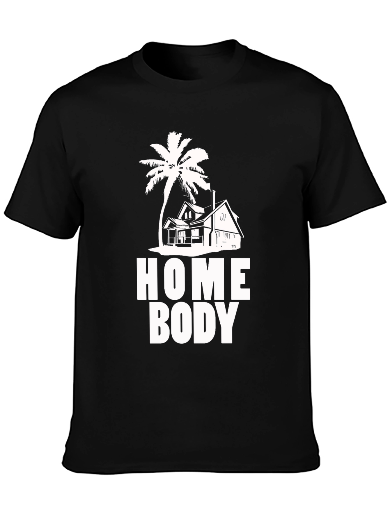 Home Body T-Shirt - Tropical Island House Tee