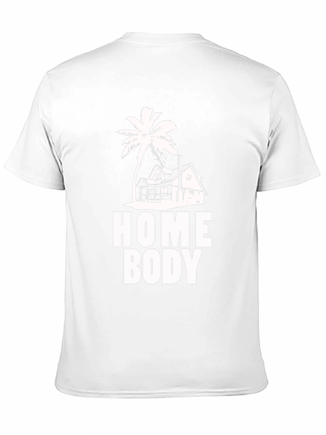Home Body T-Shirt - Tropical Island House Tee