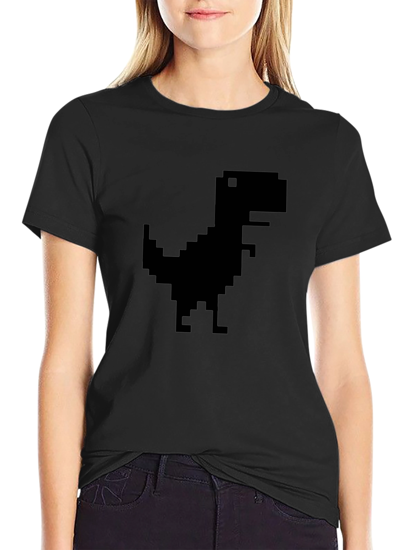 Pixel Dinosaur T-Shirt - Geek Chic Tee