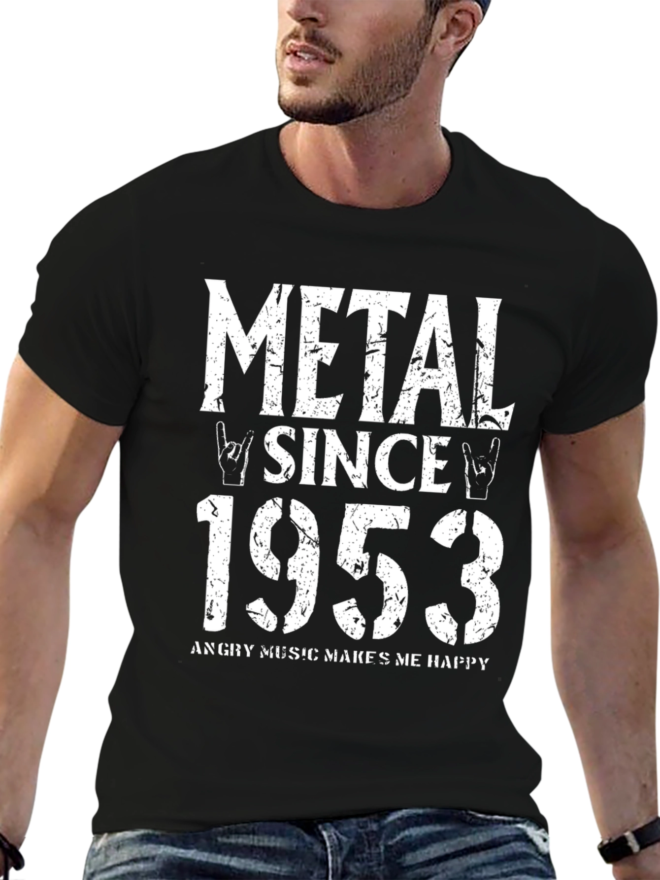 Metal Since 1953 Black Graphic Tee