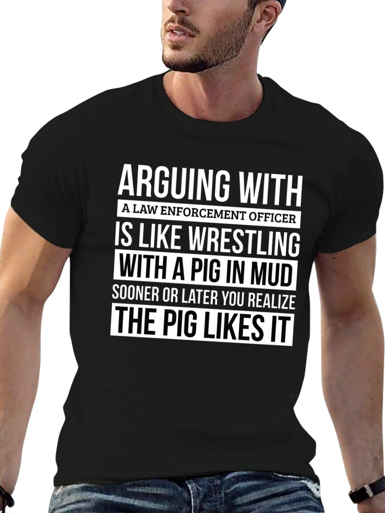 Arguing with Law Enforcement T-Shirt