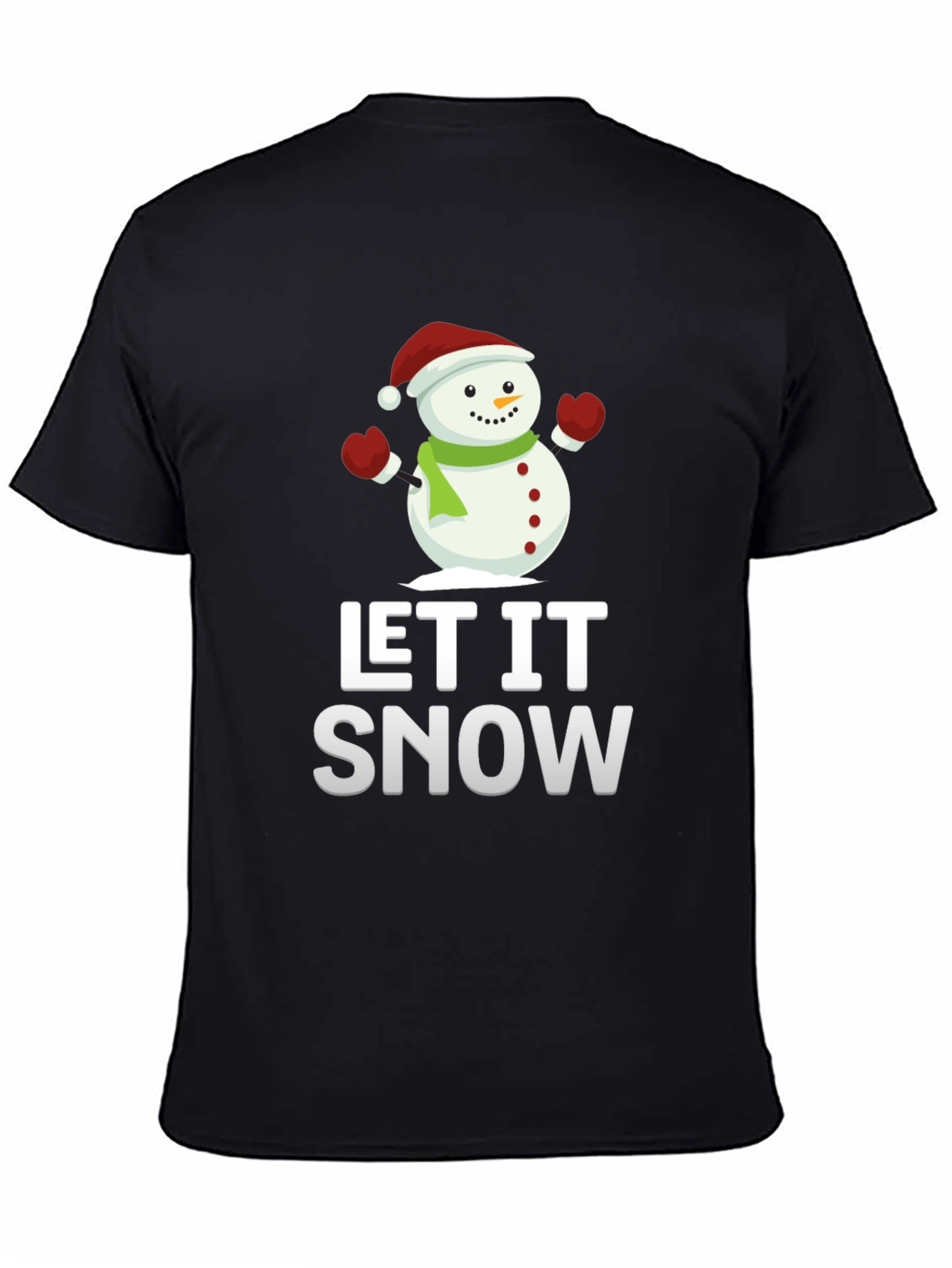 Let It Snow - Snowman Graphic Tee