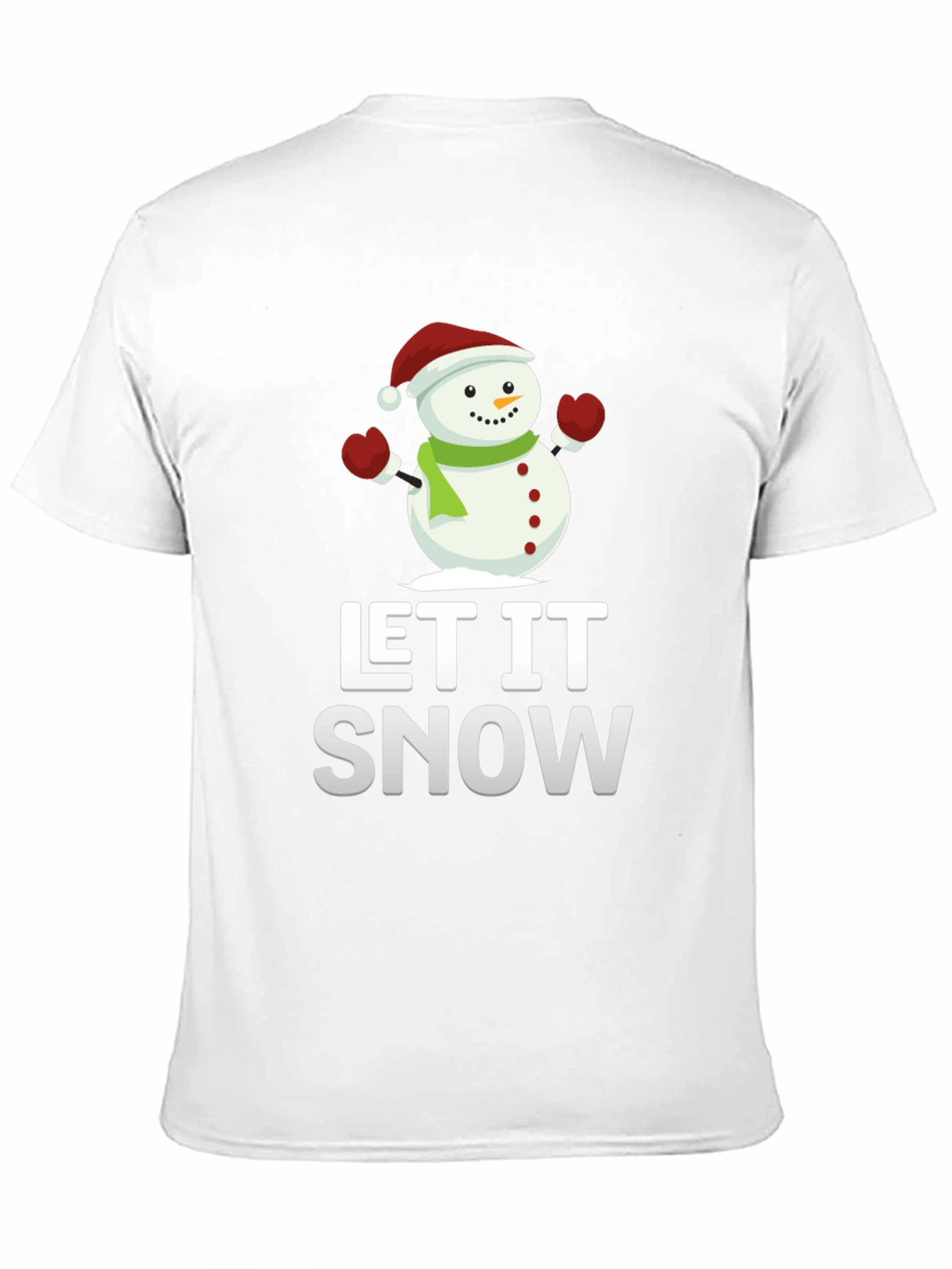 Let It Snow - Snowman Graphic Tee
