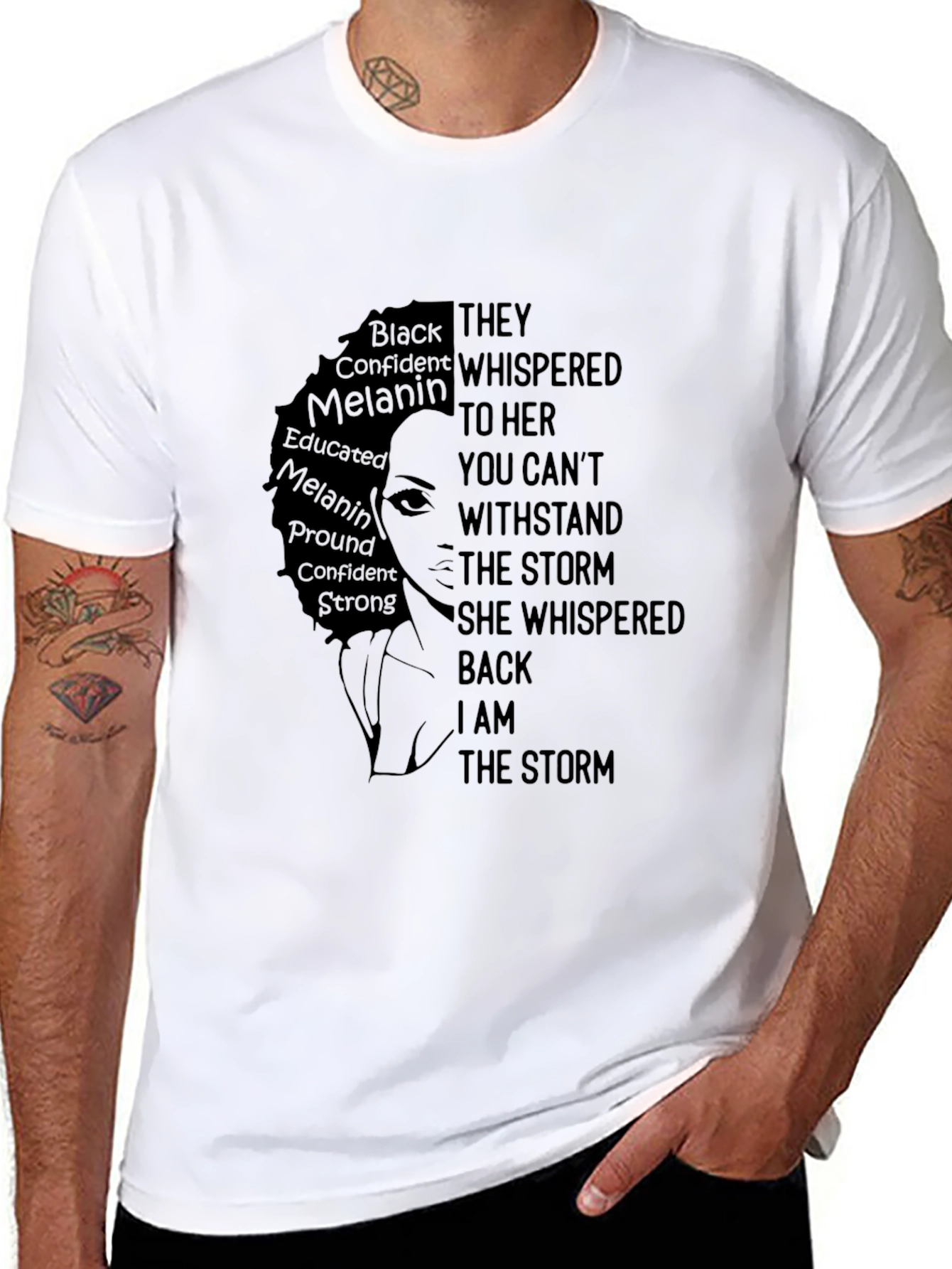 Empowered Melanin Black Pride T-Shirt