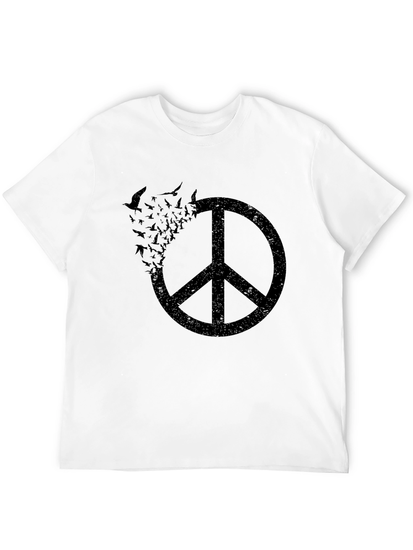 Peace Sign Bird T-Shirt - Stylish Graphic Tee