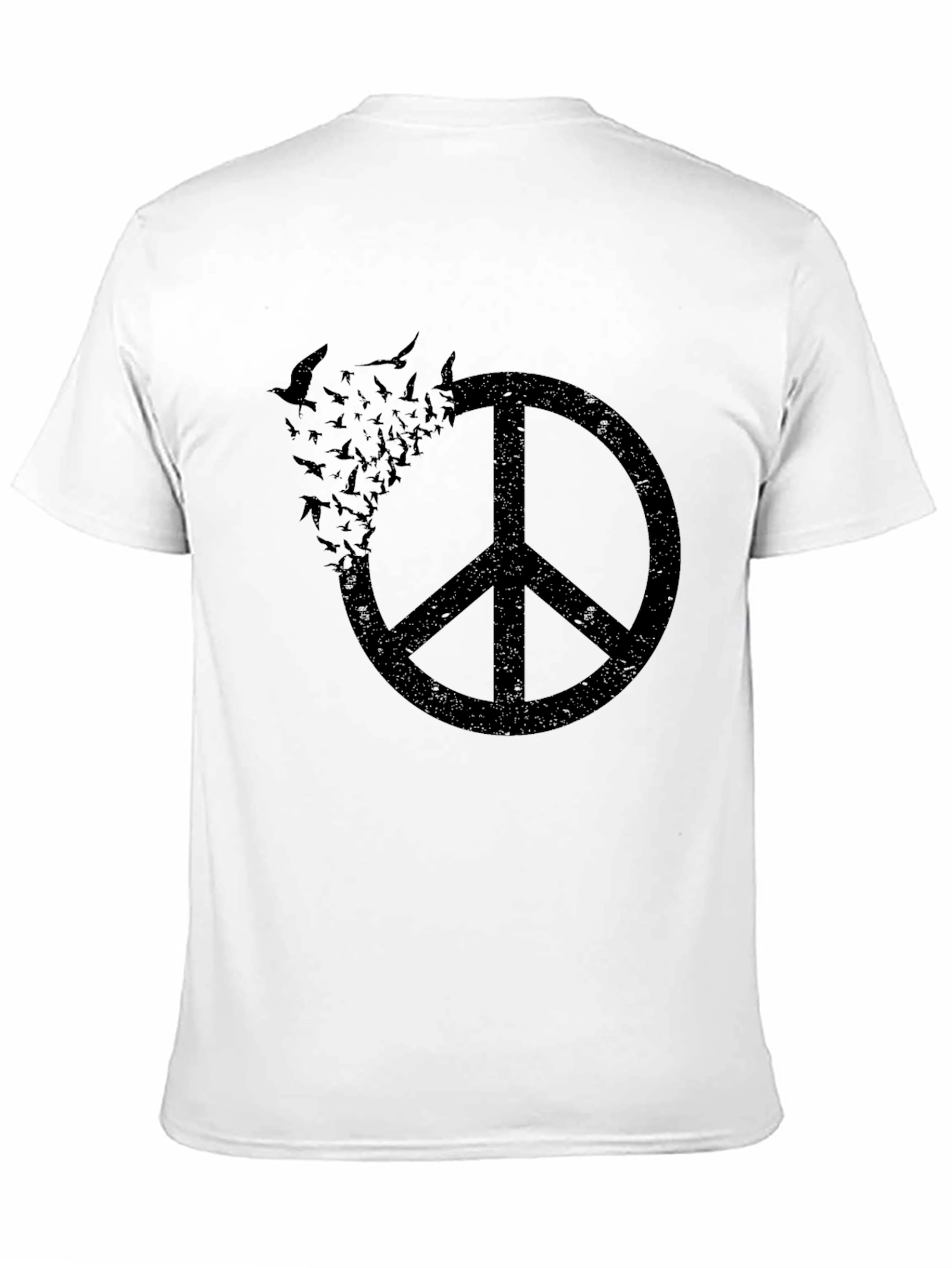 Peace Sign Bird T-Shirt - Stylish Graphic Tee