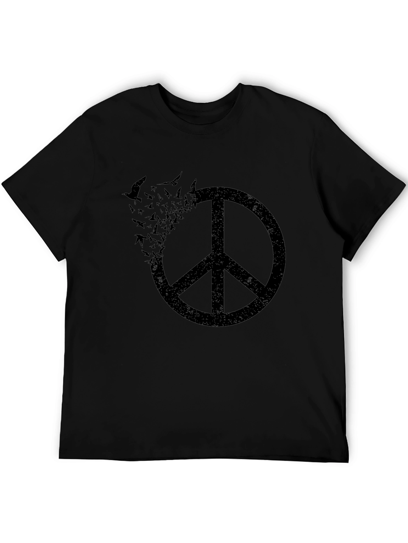 Peace Sign Bird T-Shirt - Stylish Graphic Tee