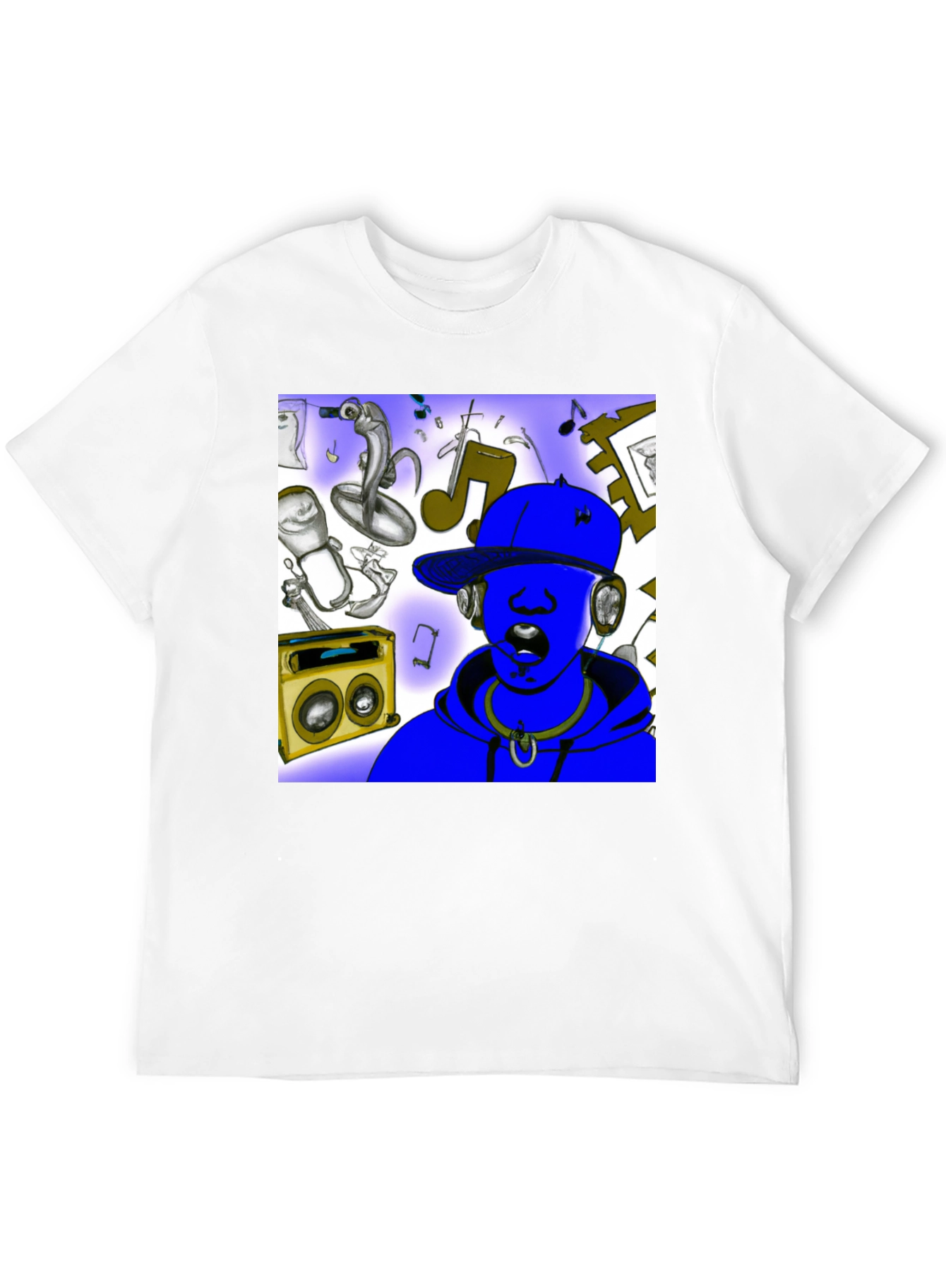 Cool Graphic Tee - Music Vibe