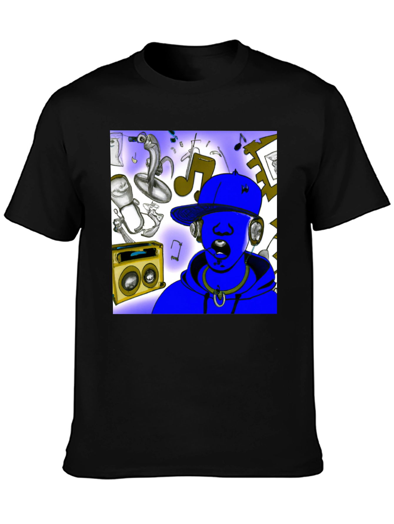 Cool Graphic Tee - Music Vibe