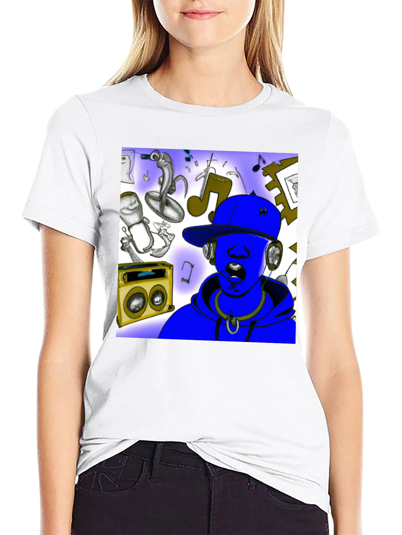 Cool Graphic Tee - Music Vibe