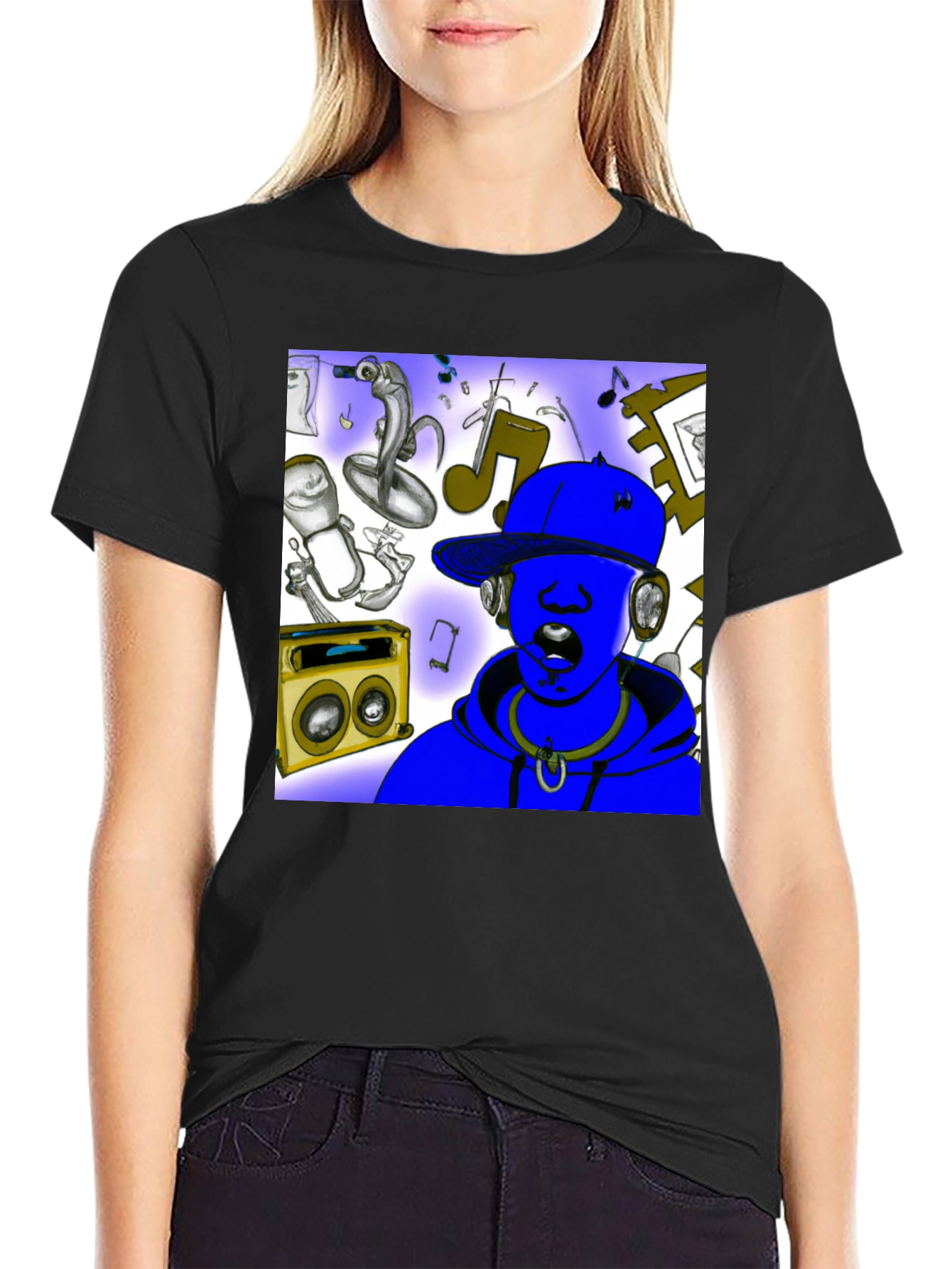 Cool Graphic Tee - Music Vibe