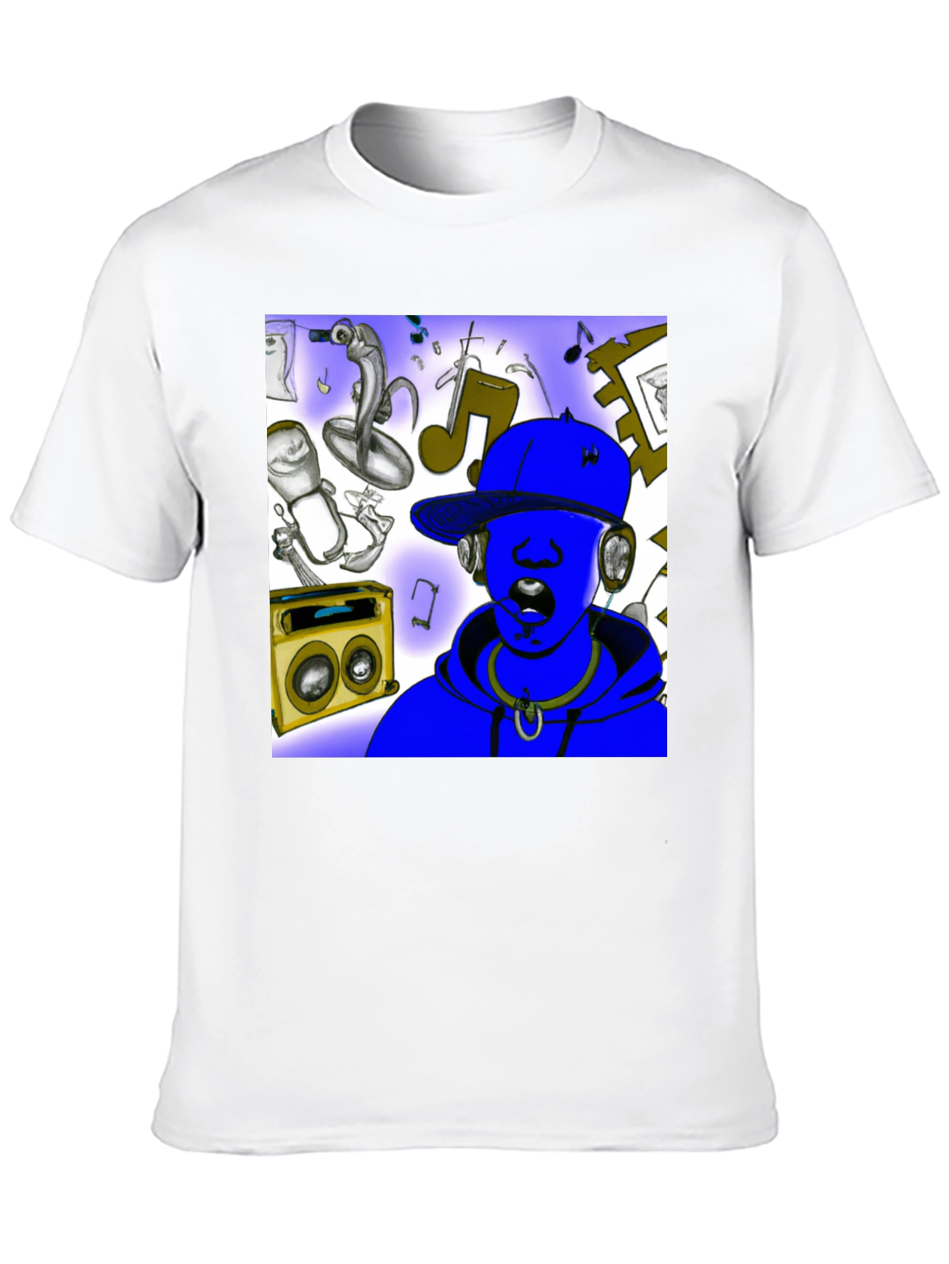 Cool Graphic Tee - Music Vibe