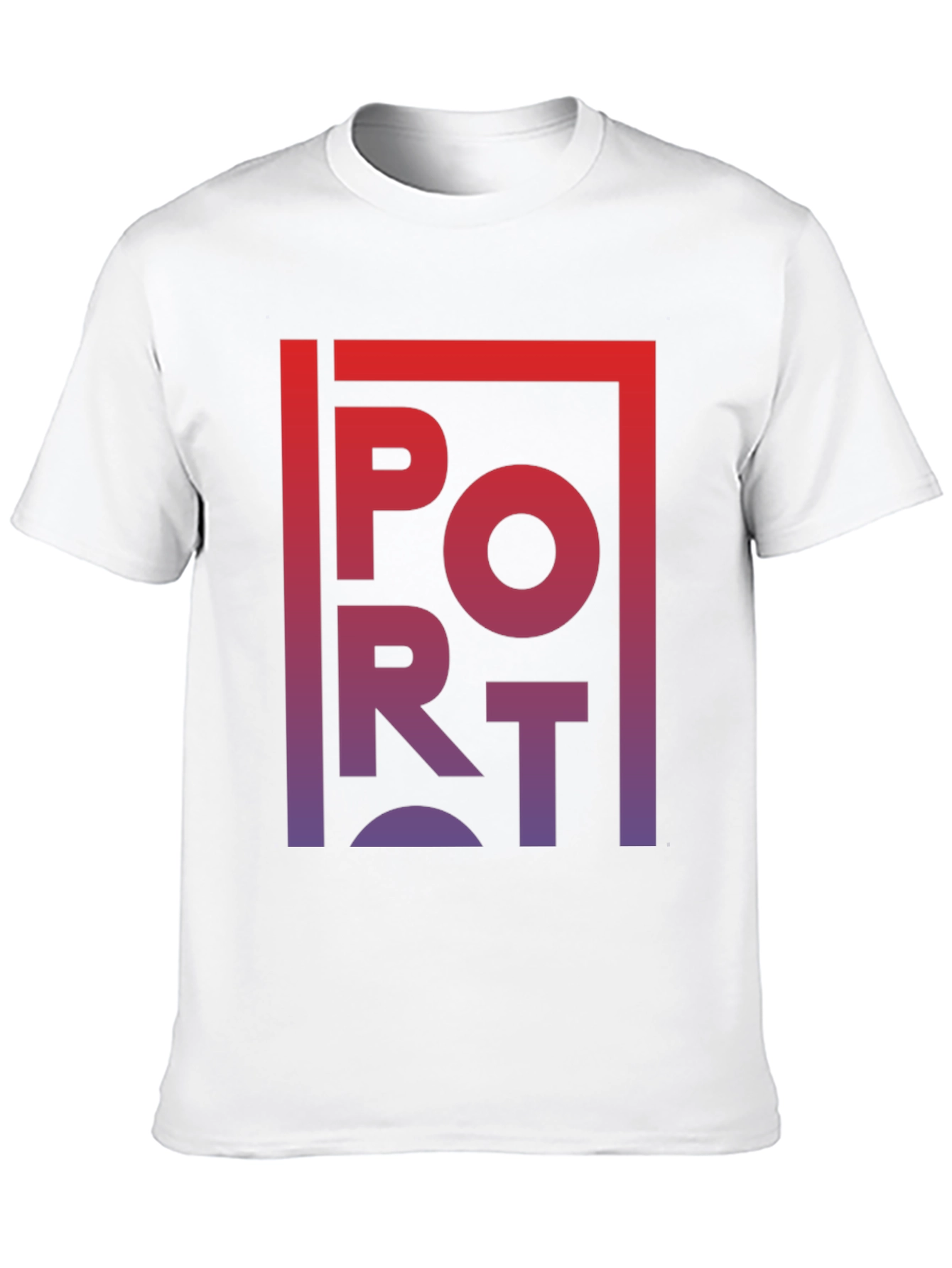 Gradient PORT Graphic T-Shirt