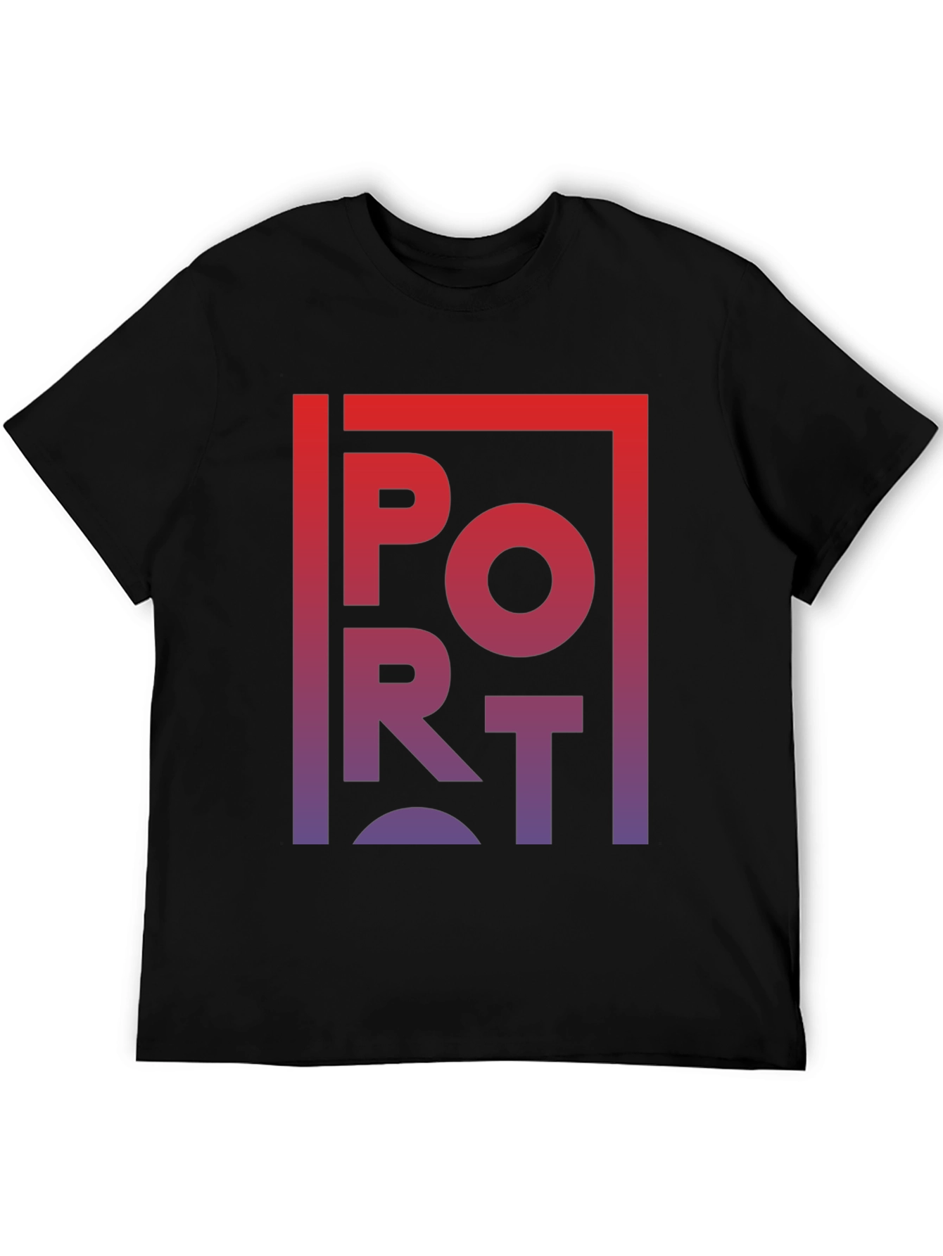 Gradient PORT Graphic T-Shirt
