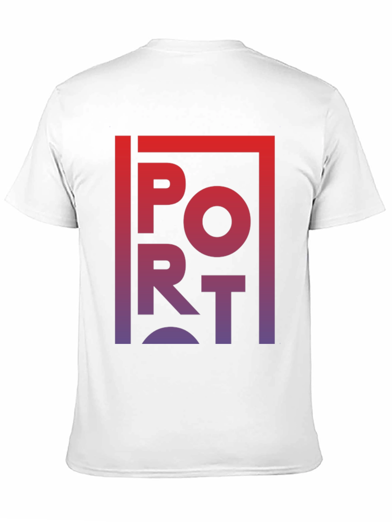 Gradient PORT Graphic T-Shirt