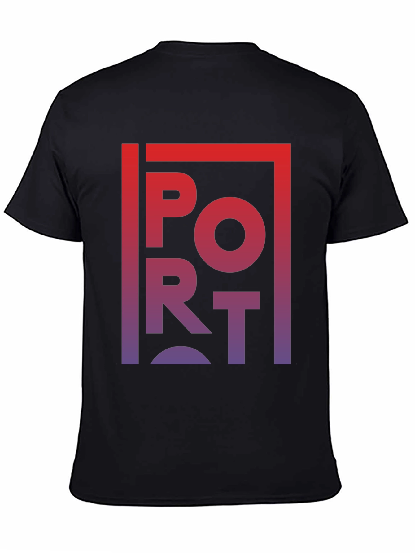 Gradient PORT Graphic T-Shirt