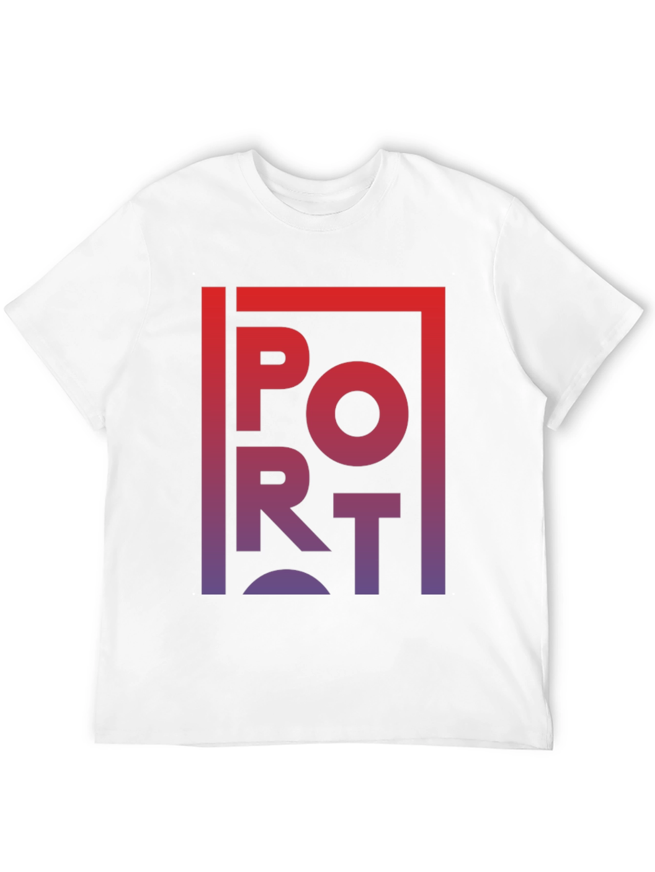 Gradient PORT Graphic T-Shirt