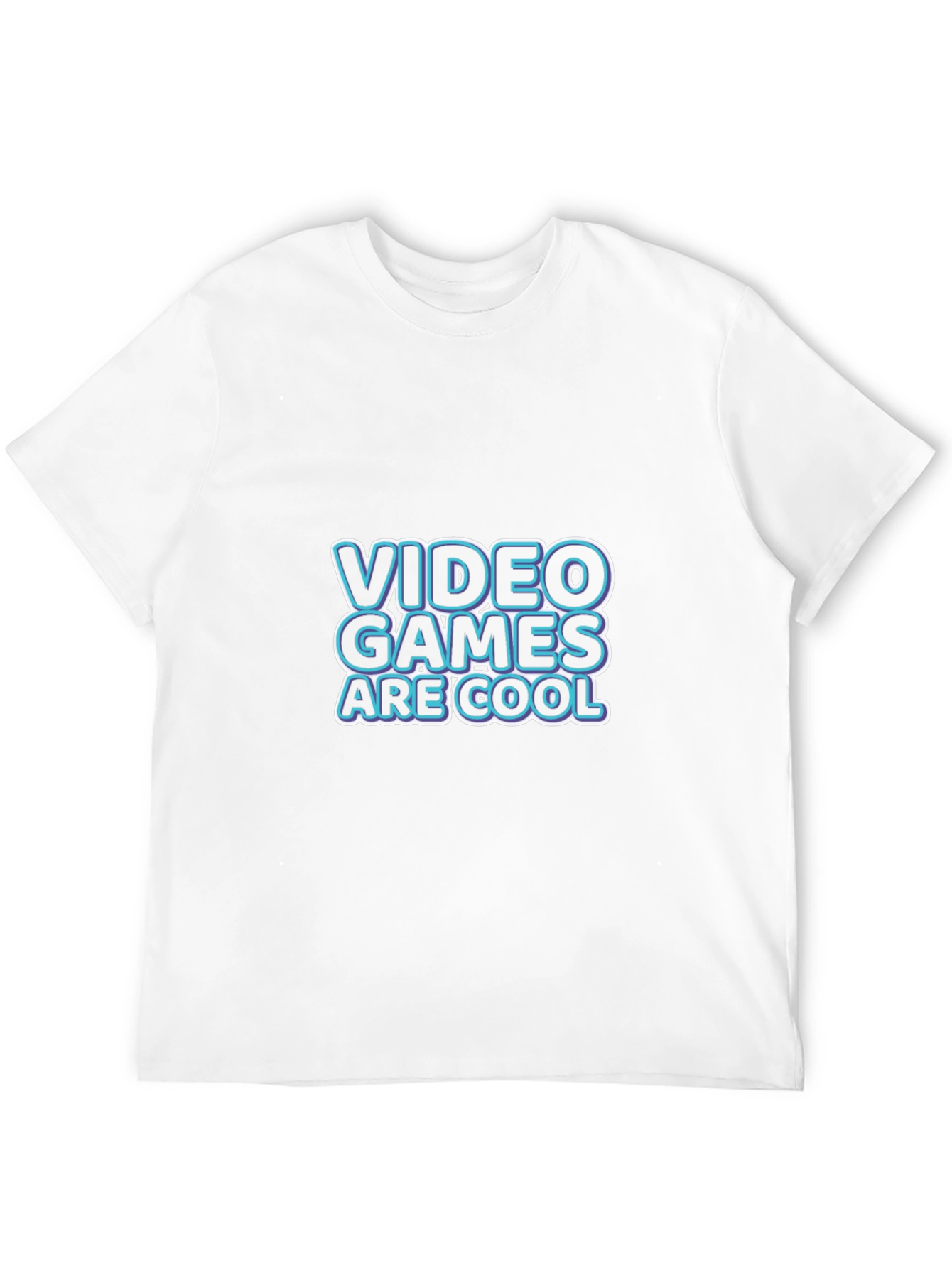 Video Games Are Cool Black T-Shirt