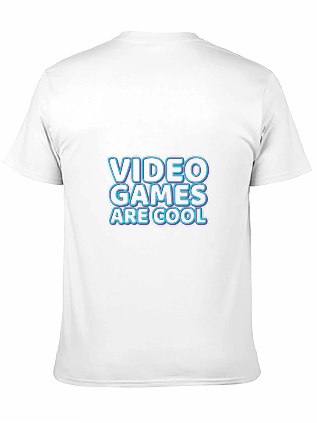 Video Games Are Cool Black T-Shirt