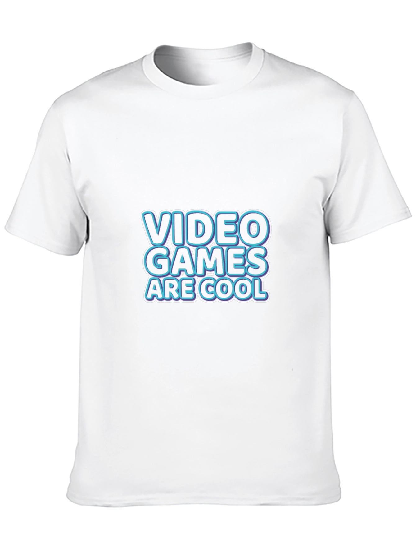 Video Games Are Cool Black T-Shirt
