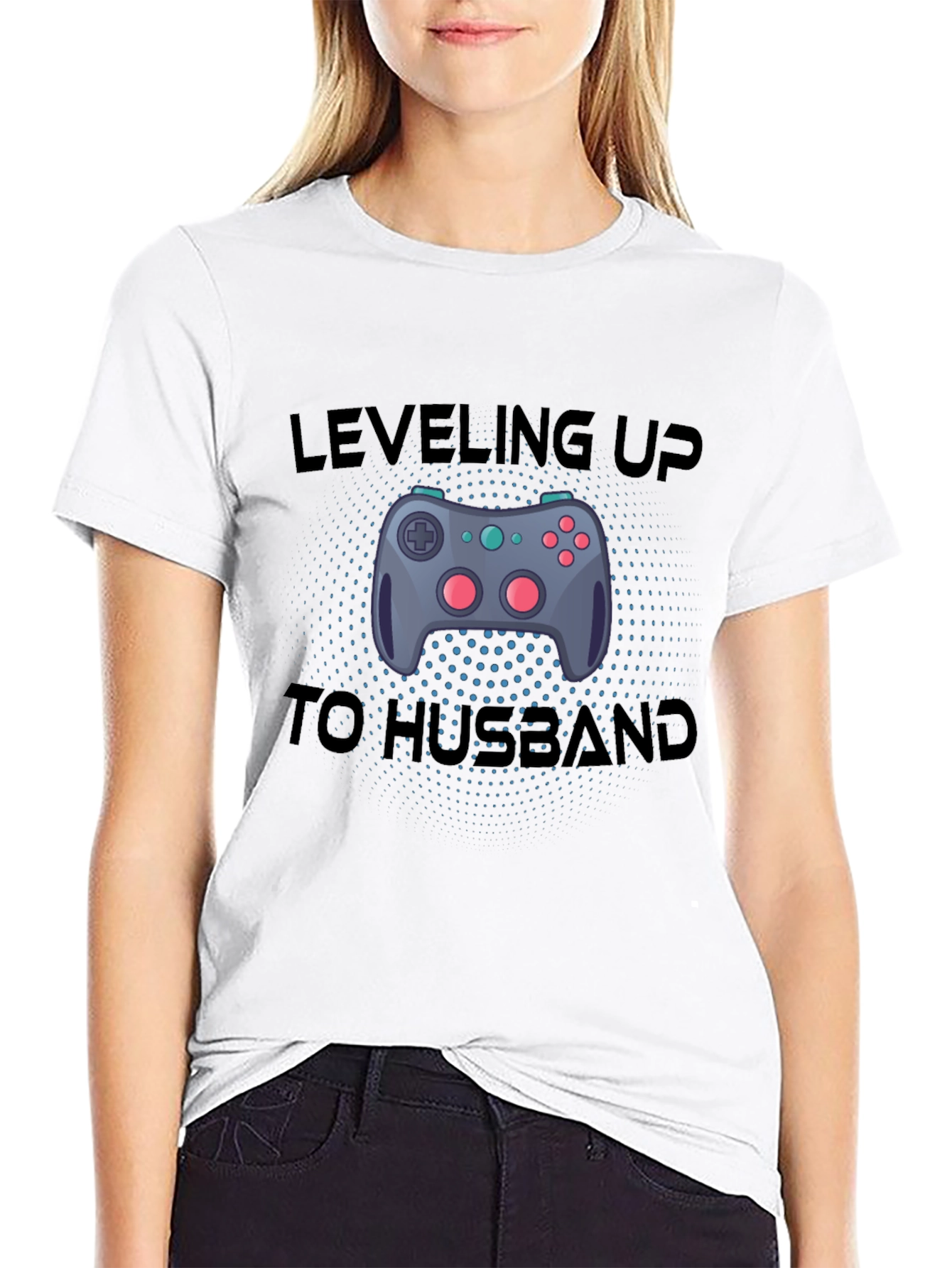Leveling Up to Husband Gamer T-Shirt
