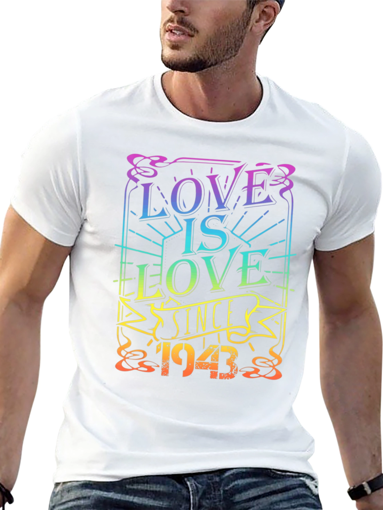 Love Is Love Since 1943 Black Pride T-Shirt