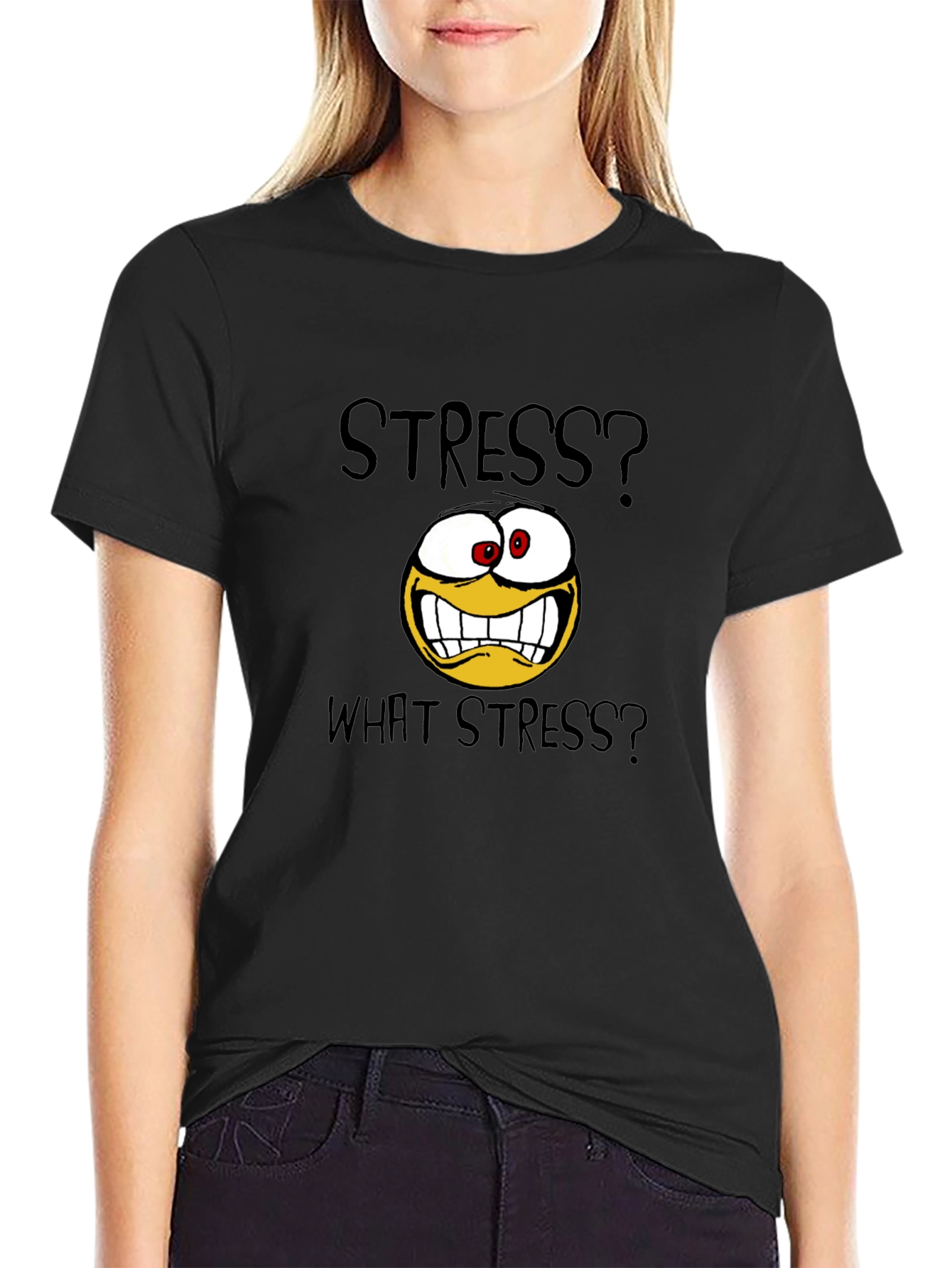 Funny Stress T-Shirt Graphic Novelty Tee