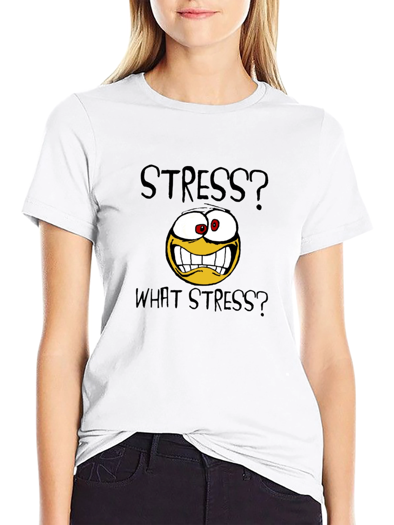 Funny Stress T-Shirt Graphic Novelty Tee