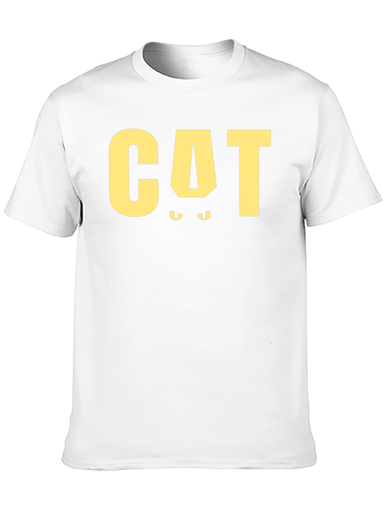Cat Eyes T-Shirt: Black Cat Graphic Tee