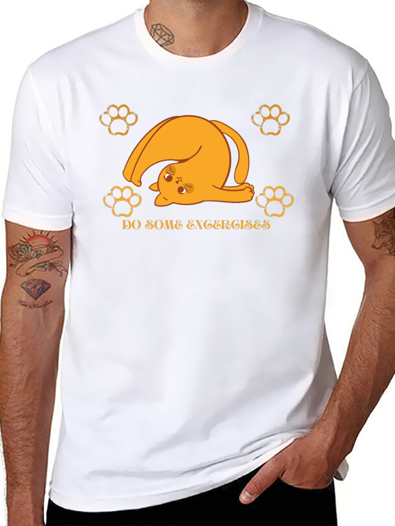 Do Some Exer-chaises Cat T-Shirt
