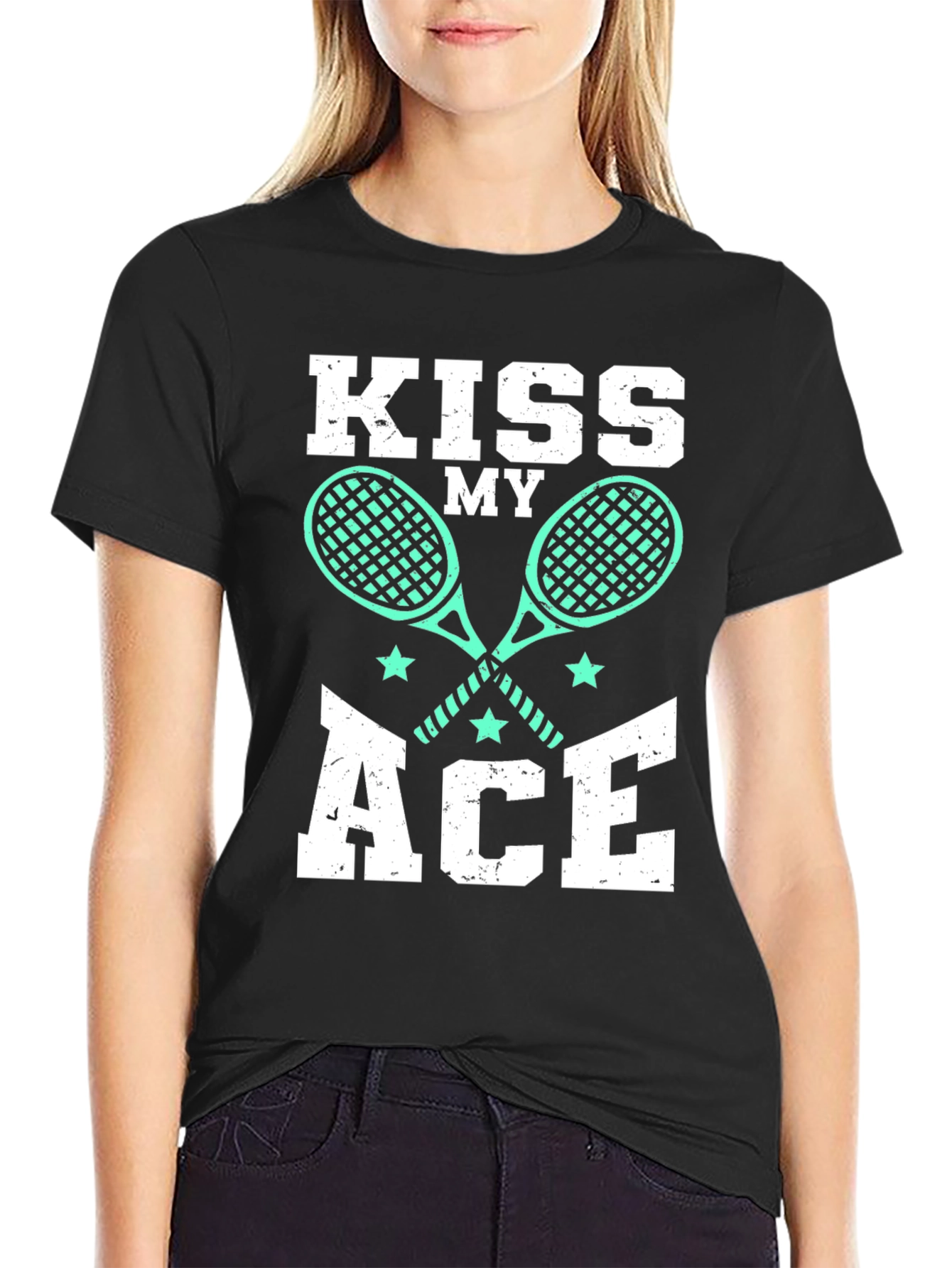 Kiss My Ace Tennis Graphic Tee