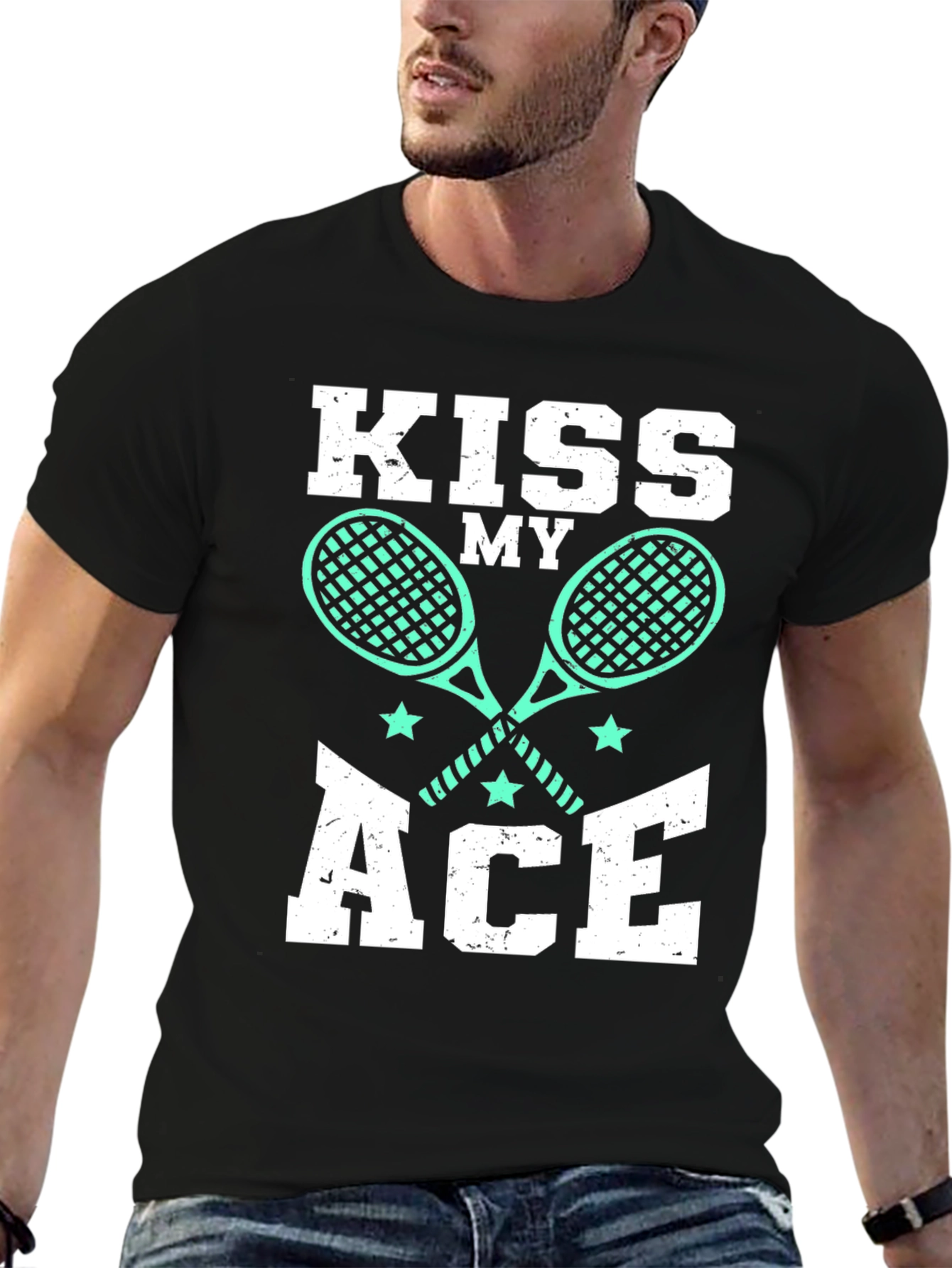 Kiss My Ace Tennis Graphic Tee