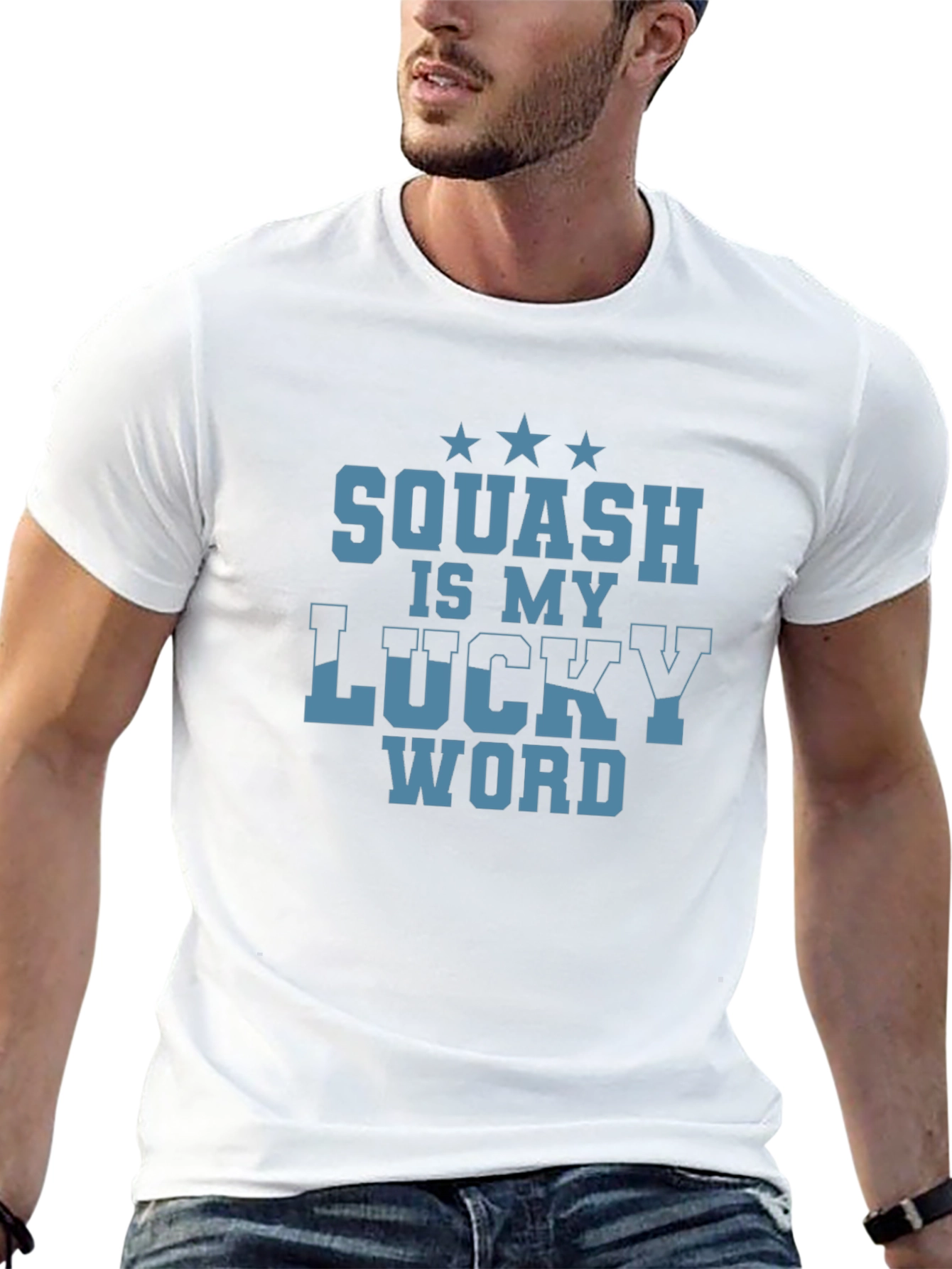 Squash is My Lucky Word T-Shirt