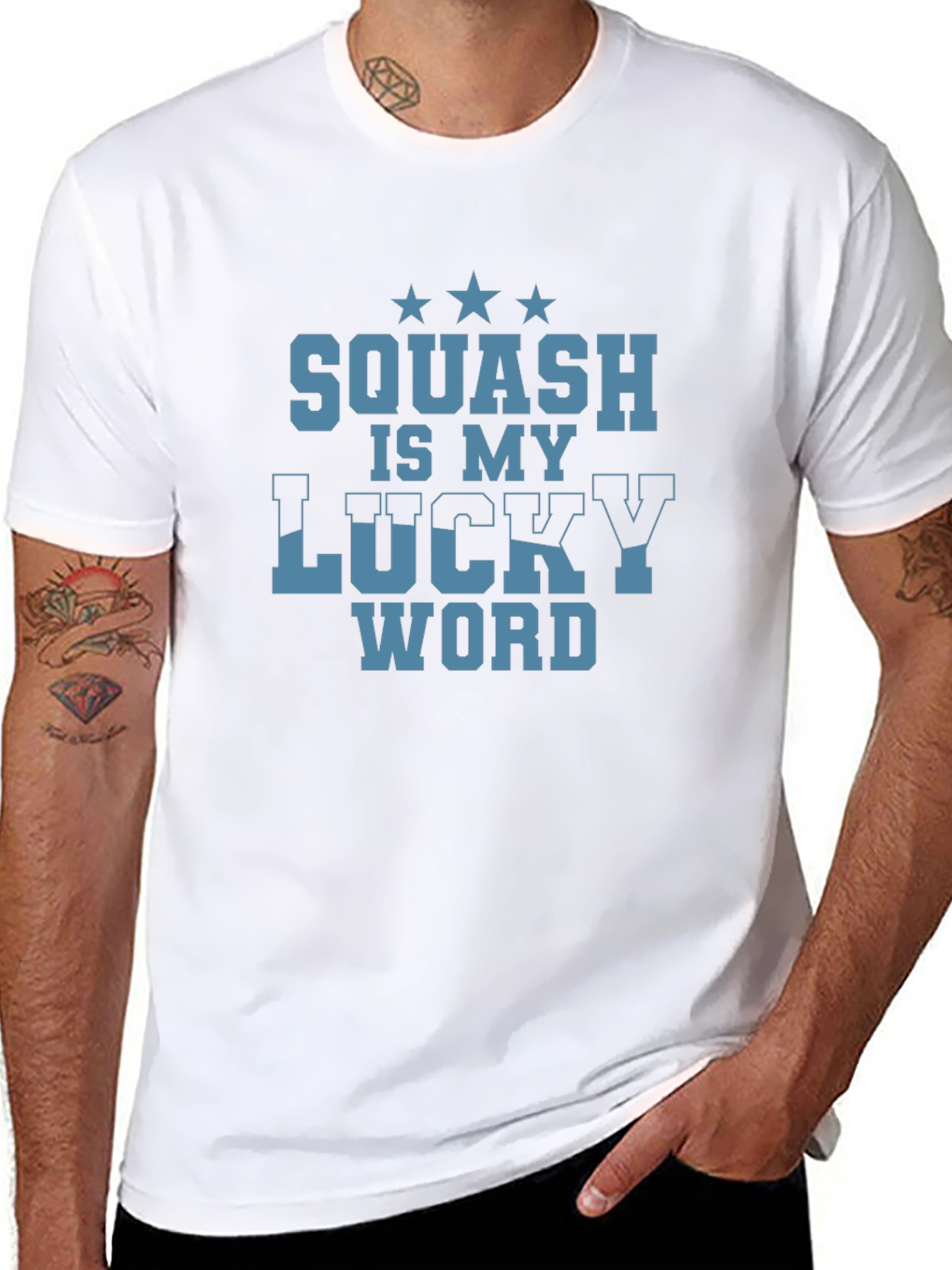Squash is My Lucky Word T-Shirt