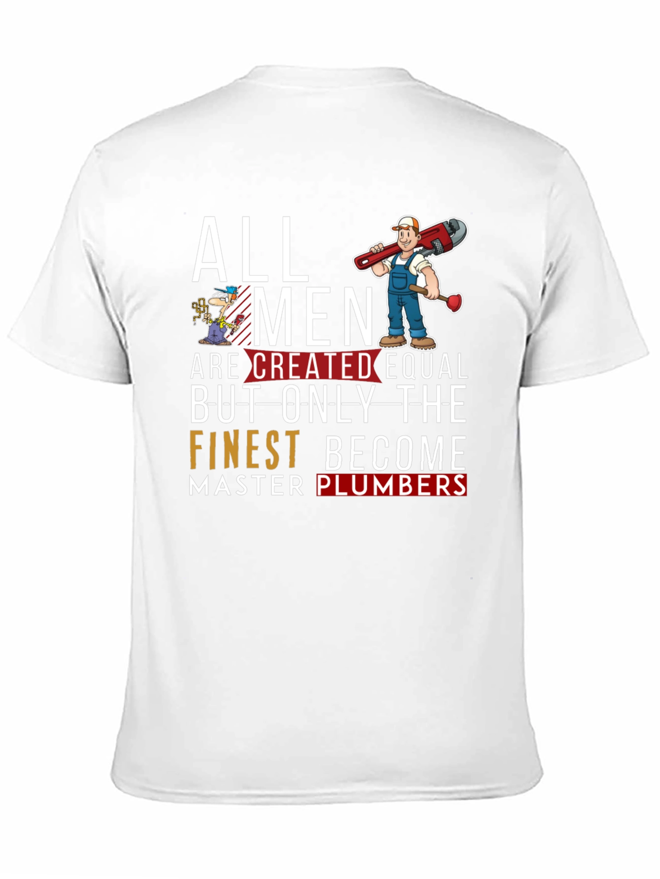 Master Plumber Graphic T-Shirt - Black