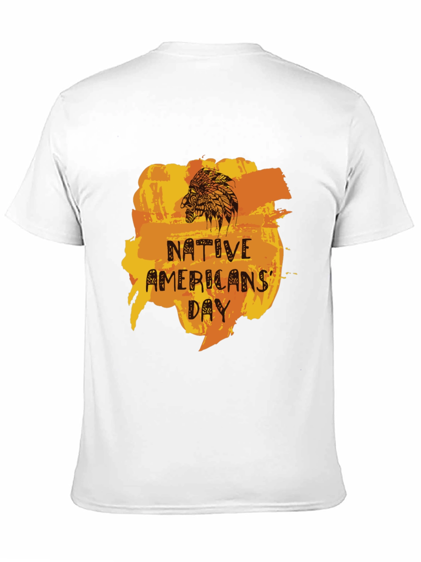 Native Americans Day Graphic Tee - Unisex Black T-Shirt