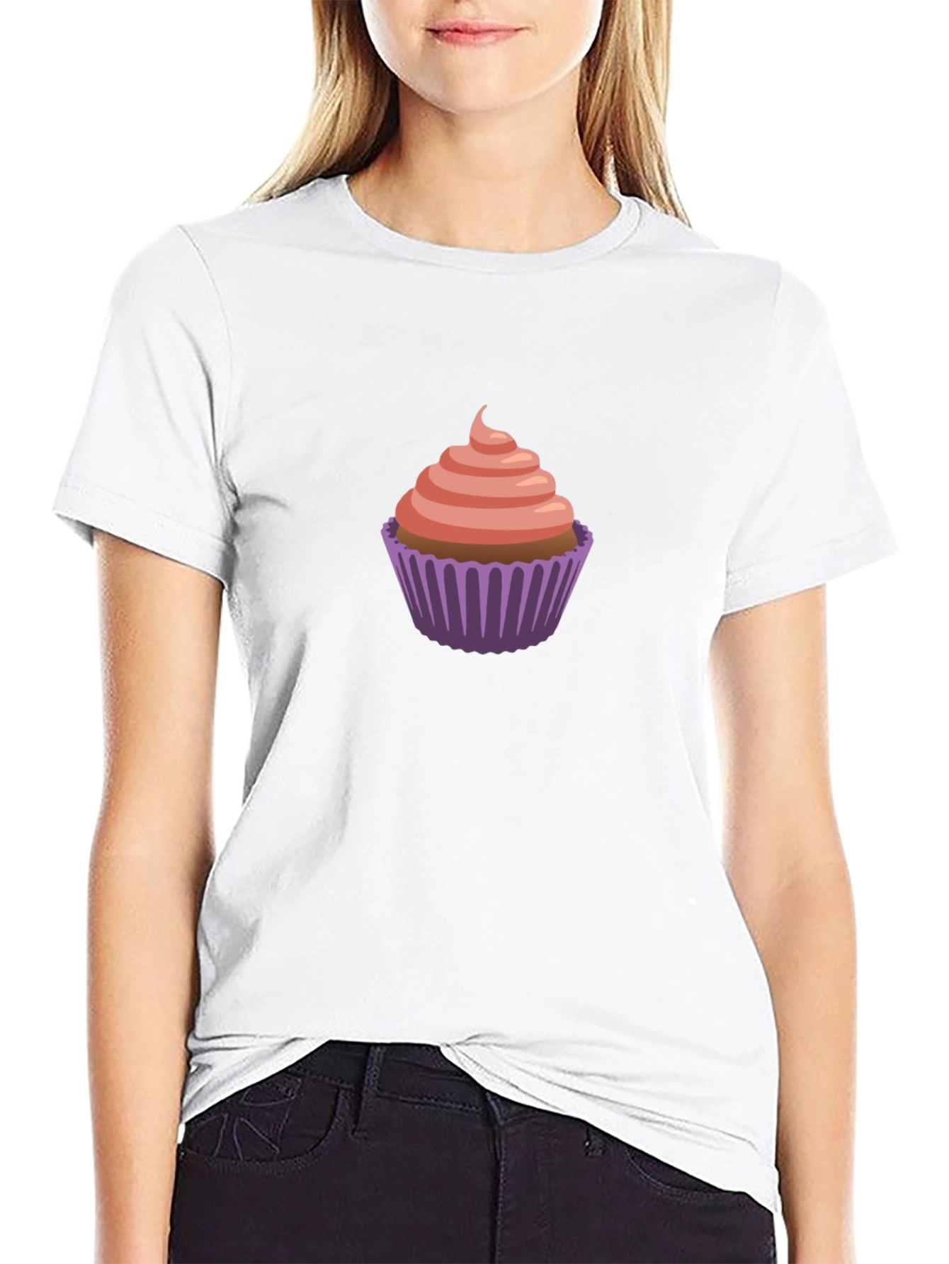 Cupcake Graphic T-Shirt - Sweet Treat Tee
