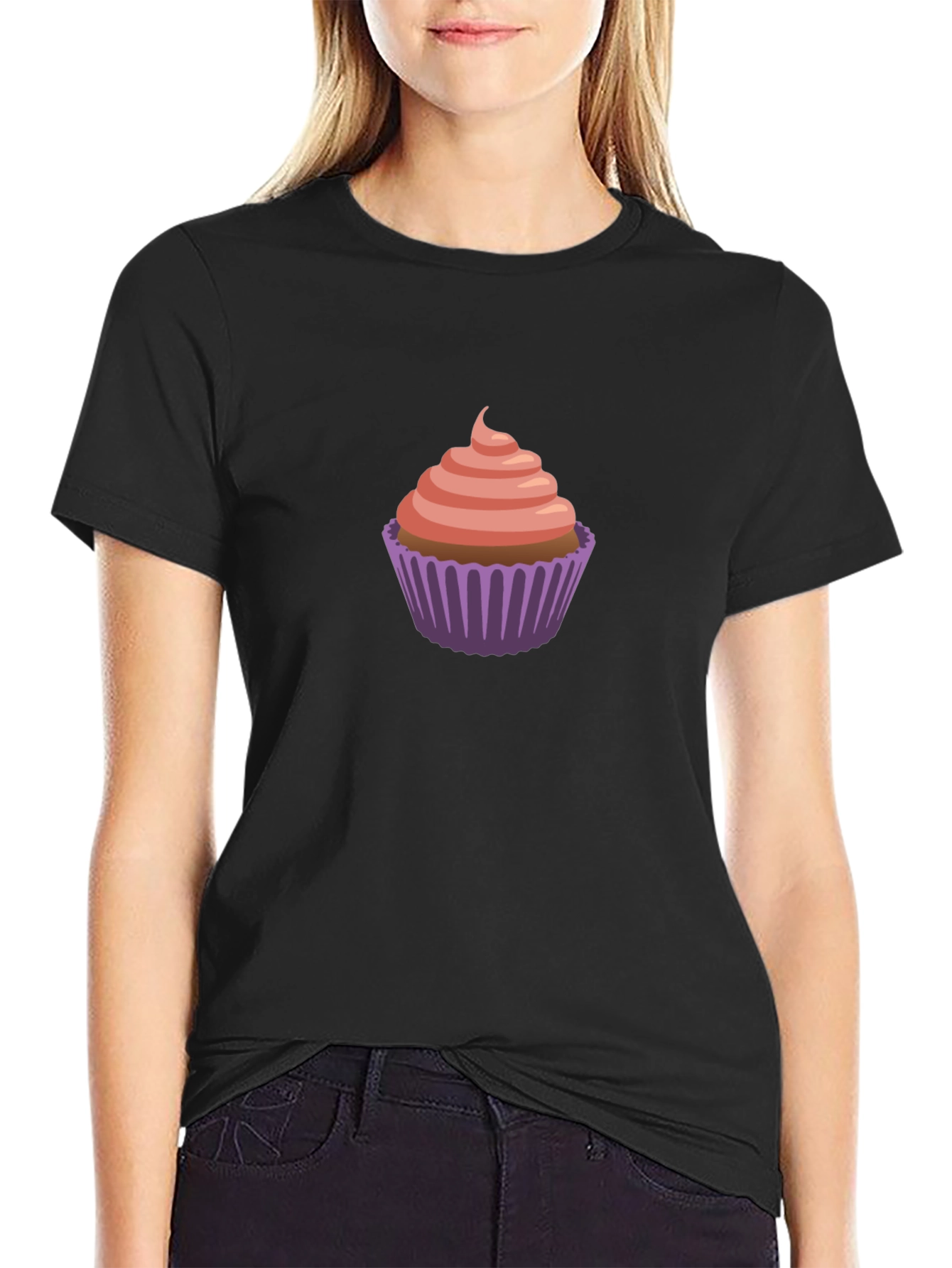 Cupcake Graphic T-Shirt - Sweet Treat Tee