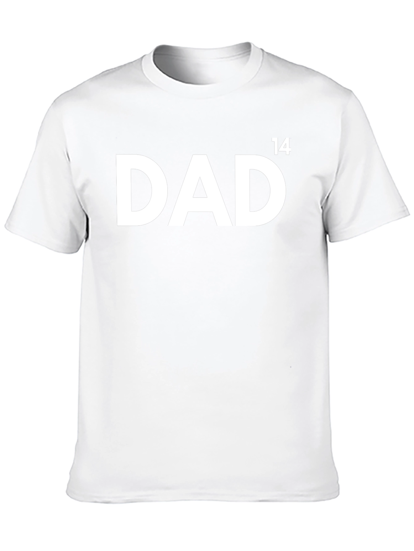 Dad 14 Black T-Shirt - Fathers Day Gift Idea