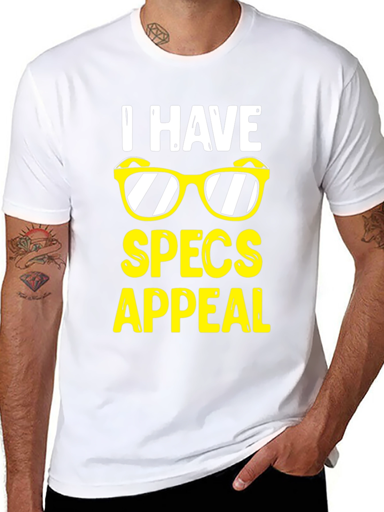I Have Specs Appeal T-Shirt Funny Eyeglasses Graphic Tee
