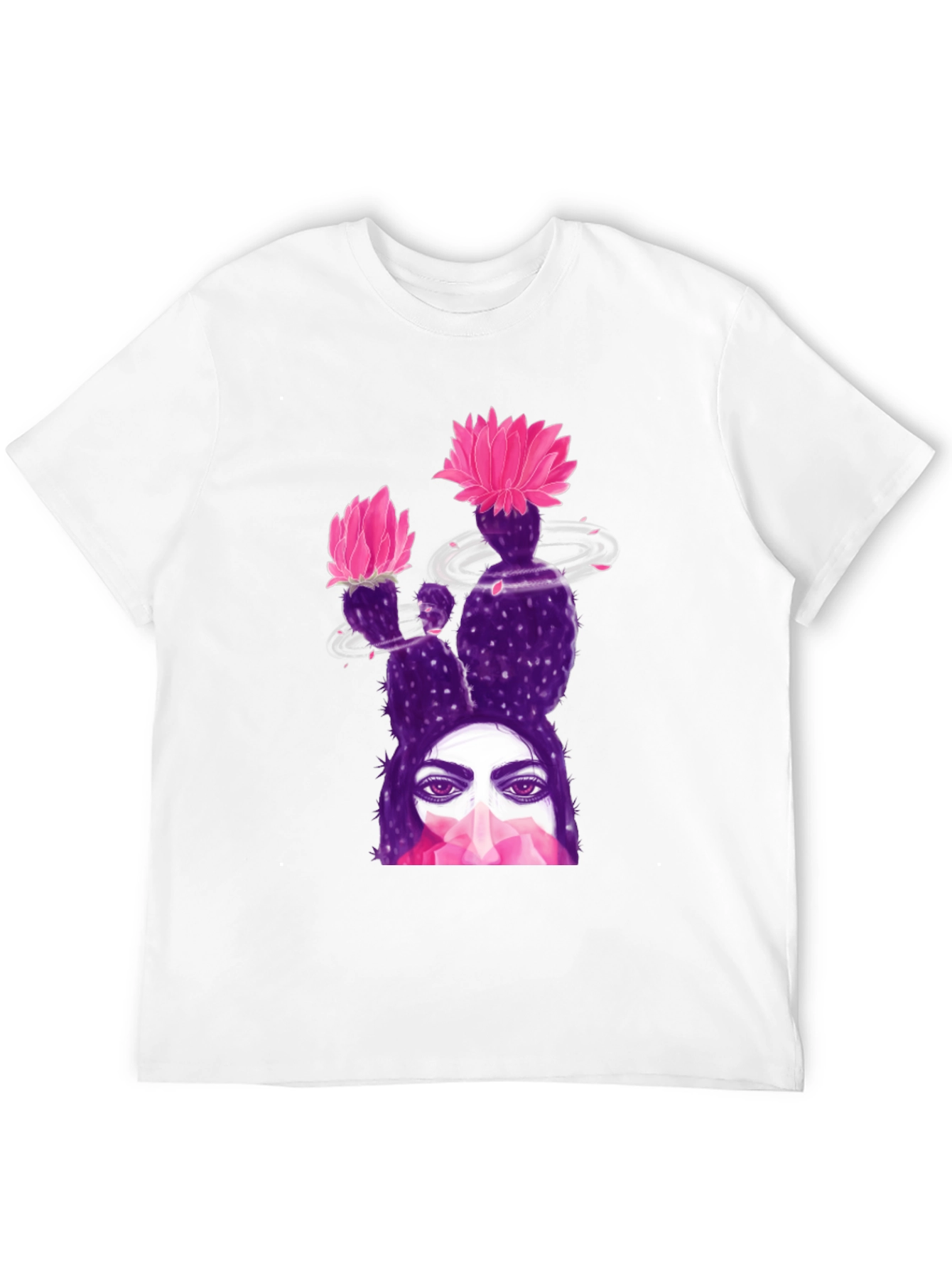 Cactus Woman Graphic Tee - Stylish Comfort