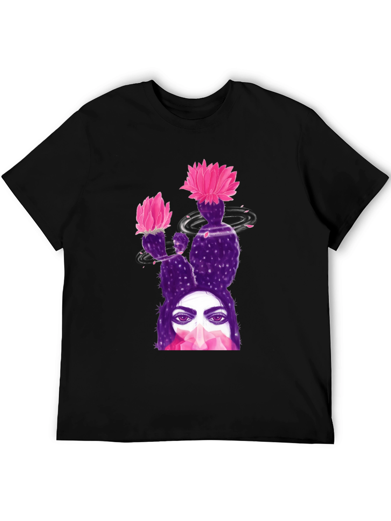 Cactus Woman Graphic Tee - Stylish Comfort