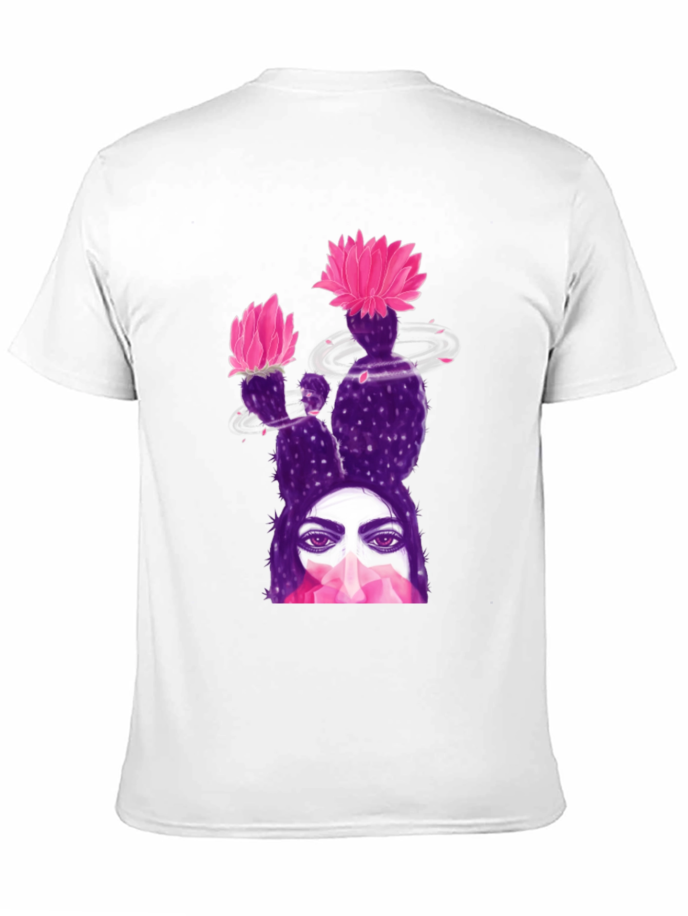 Cactus Woman Graphic Tee - Stylish Comfort