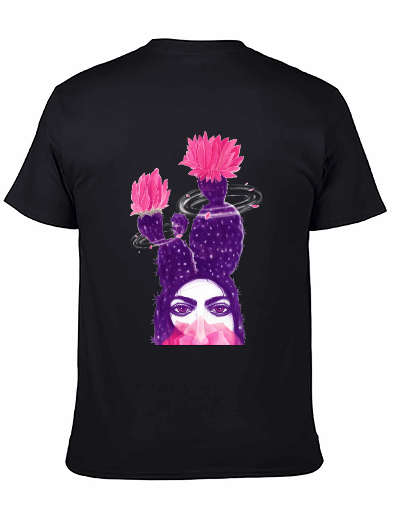 Cactus Woman Graphic Tee - Stylish Comfort