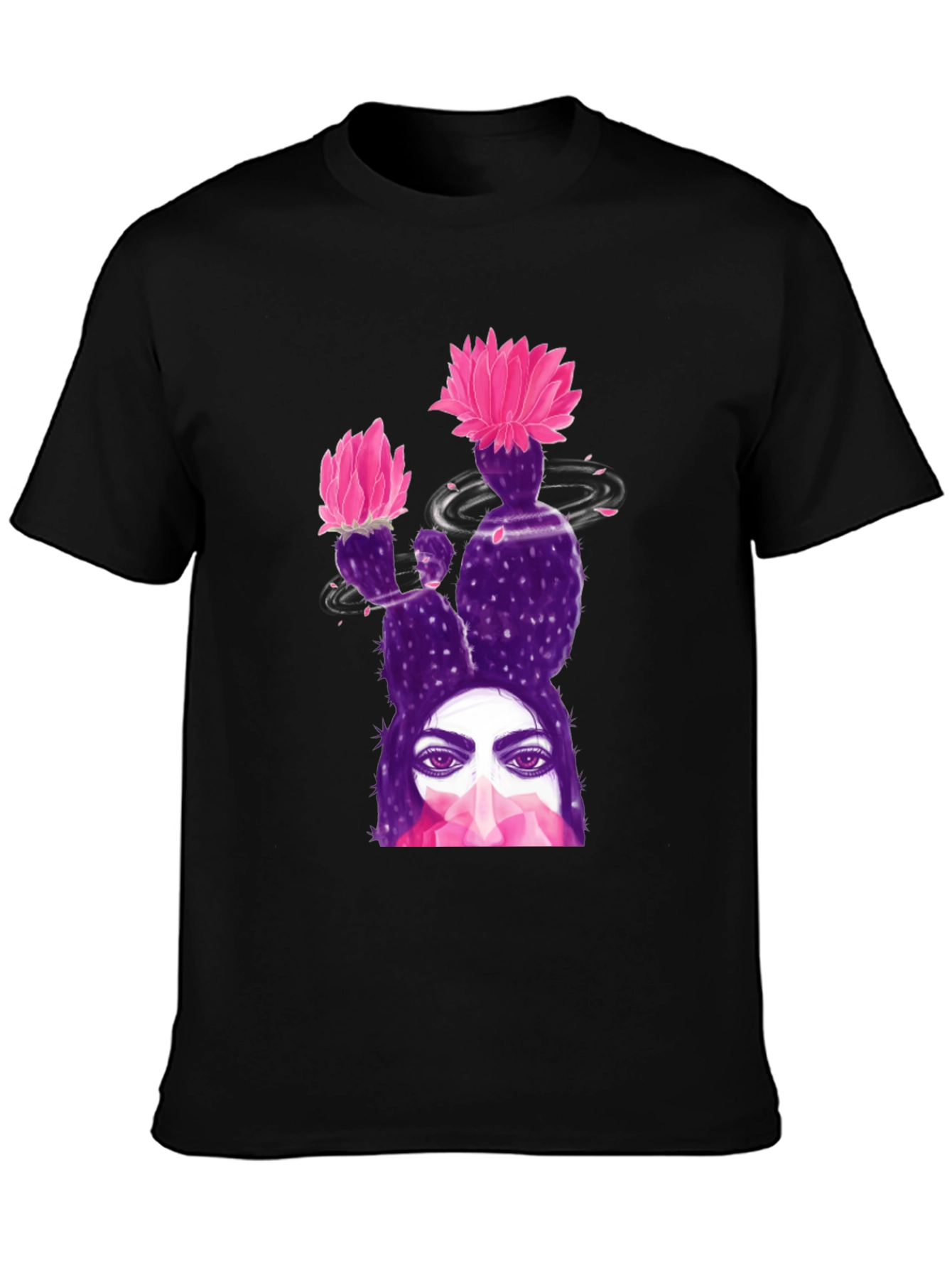 Cactus Woman Graphic Tee - Stylish Comfort